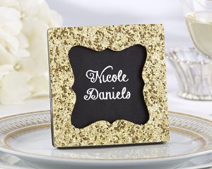 WedFavors Glitter Frame