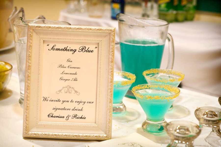 something blue bridal shower ideas