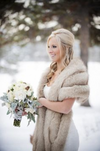 Stay warm during your winter wedding