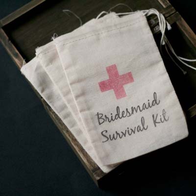 wedding survival kit
