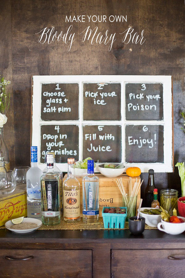 Bloody Mary Bar - DIY Idea