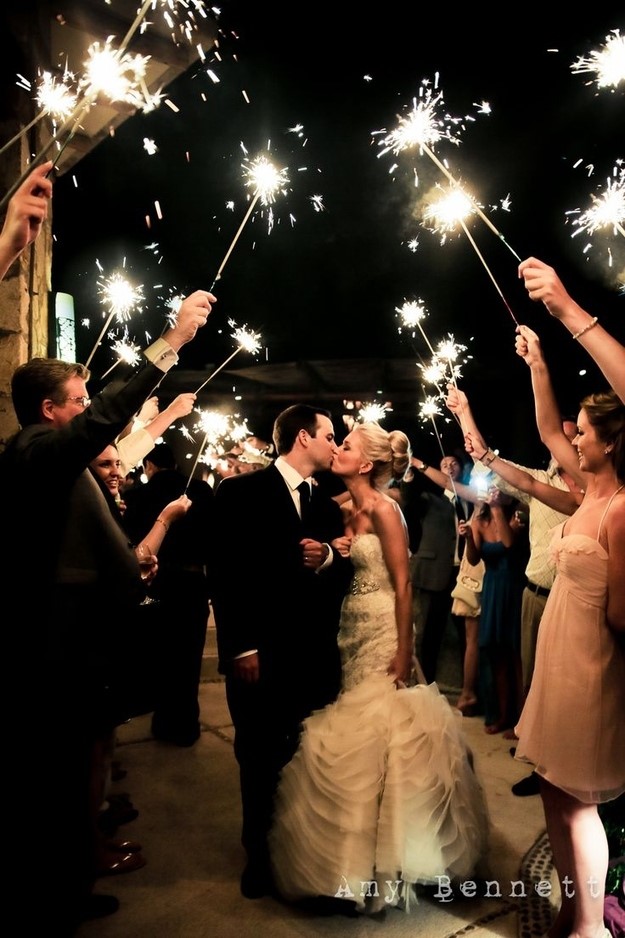 Why I Won't Be Doing a Sparkler Send Off Wedding for 1000