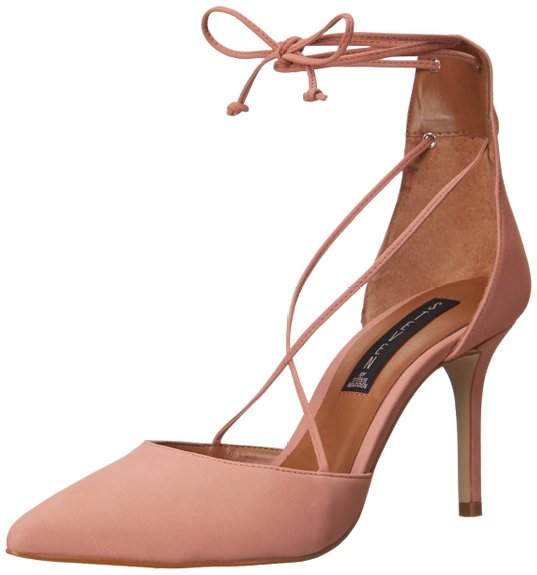 steve madden dusty pink wedding shoes