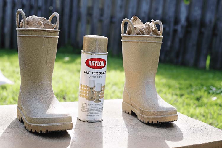 Fun DIY Project Wedding Wellies