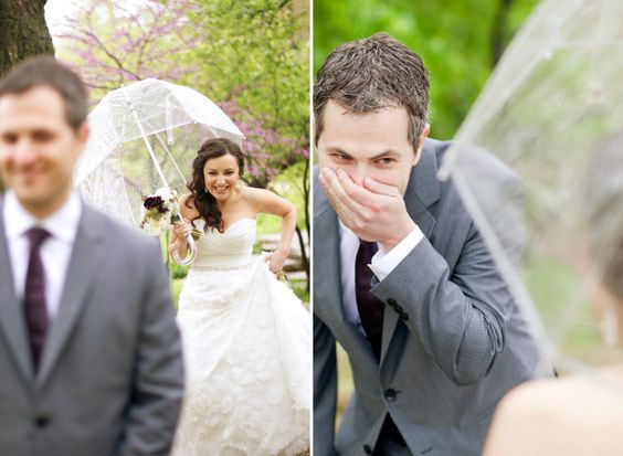 How about that reaction to your groom's first look at you? weddingfor1000.com