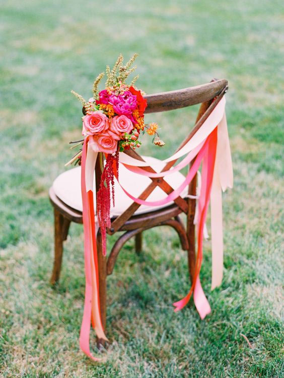 Decorate your chairbacks at a fraction of the price - DIY projects made easy! weddingfor1000.com