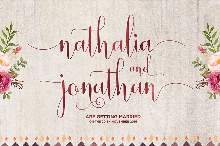 for affordable wedding fonts, we recommend fontbundles.net at weddingfor1000.com