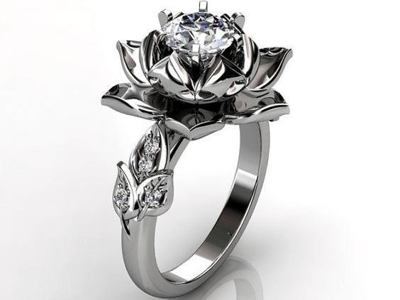 Funky and Fun Engagement Rings for the Modern Bride - weddingfor1000.com
