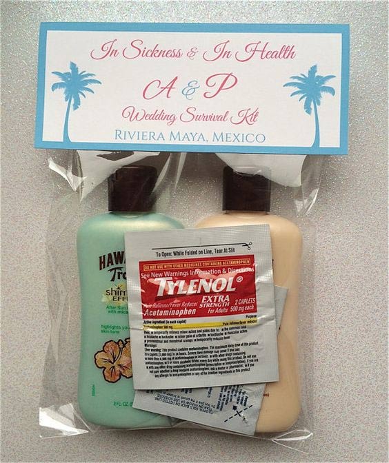 7 Awesome Destination Wedding Guest Favors Ideas - weddingfor1000.com