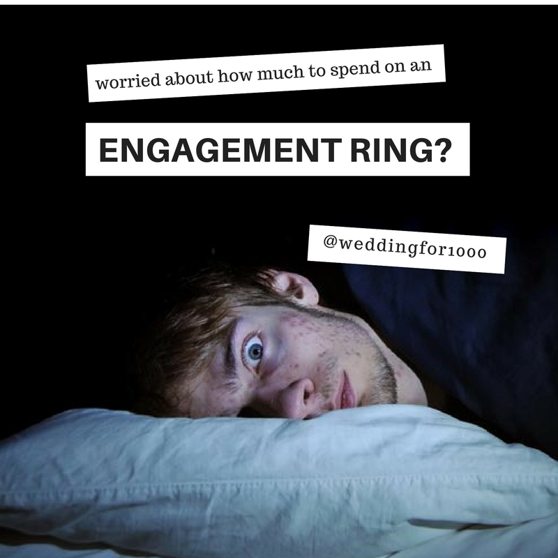 How much should you really spend on an engagement ring? - weddingfor1000.com