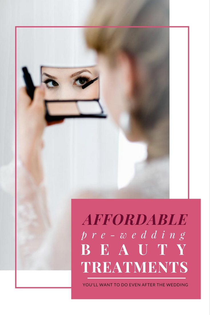 Affordable pre-wedding beauty treatments - weddingfor1000.com